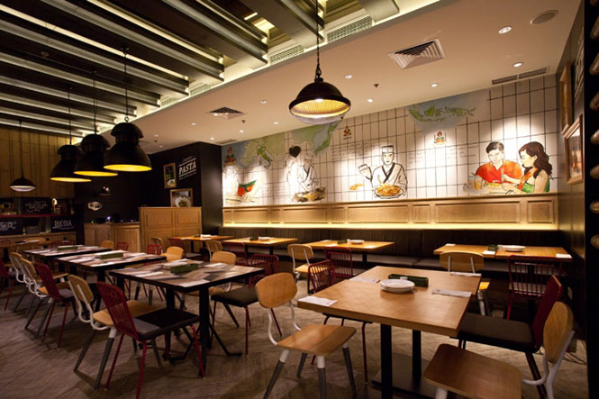 Ý tưởng thiết kế nội thất nhà hàng Nhật Bản